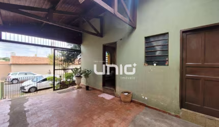 Casa a venda no Bairro Higienópolis - Piracicaba/SP  com 215m² de terreno  e 105,10m² de área construída, sendo 3 dormitórios