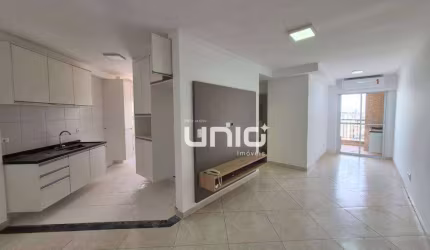 Apartamento com 2 dormitórios para alugar, 62 m² por R$ 3.113,40/mês - Paulicéia - Piracicaba/SP