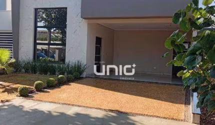 Casa térrea a venda no Condomínio Park Unimep Taquaral , 250m² de terreno e 160m² de área construida