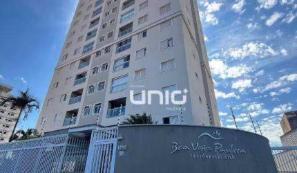 Apartamento com 3 dormitórios para alugar, 86 m² por R$ 3.734/mês - Paulicéia - Piracicaba/SP