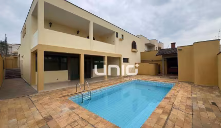 Casa com 4 dormitórios para alugar, 362 m² por R$ 4.650/mês - Parque Santa Cecília - Piracicaba/SP