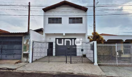 Casa com Salão Comercial para venda ou locação- venda por R$ 495.000 ou aluguel por R$ 3.000/mês - Vila Rezende - Piracicaba/SP