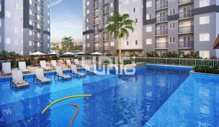 Apartamento com 2 dormitórios para alugar, 48 m² por R$ 1.864,00/mês - Pompéia - Piracicaba/SP