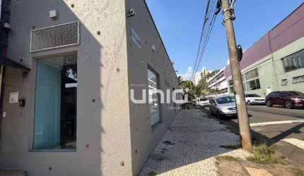 Salão comercial para alugar no bairro São Dimas em Piracicaba.