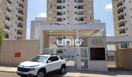 Apartamento á venda no Residencial Jardim Di Napoli no Parque São Matheus - Piracicaba/SP