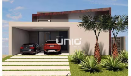 Casa com 3 dormitórios à venda, 166 m² por R$ 1.480.000,00 - Loteamento Residencial e Comercial Villa D'Aquila - Piracicaba/SP