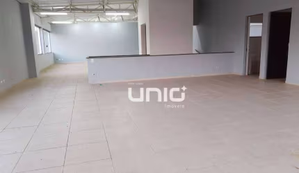 Salão para alugar, 387 m² por R$ 5.099,13/mês - Paulista - Piracicaba/SP