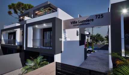 Sobrado 02 em condominio no Bacacheri