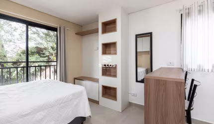 Studio mobiliado para alugar no Prado Velho em Curitiba