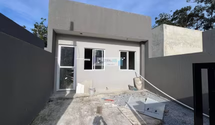 Residência nova, teto em laje - 2 dormitórios - a partir de R$185.000,00