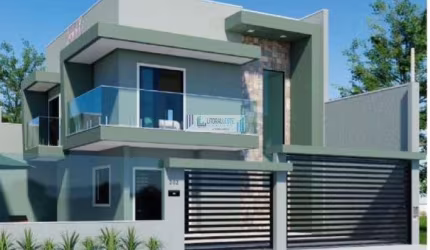 Sobrado Novo Alto Padrão - 3 dormitórios/suíte e piscina, com amplo terreno.