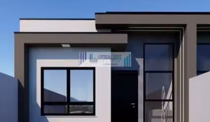 Residência com excelente acabamento- 2 dormitórios sendo uma suíte - com piscina