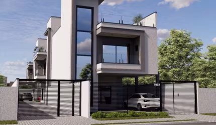 Sobrado com 3 quartos  à venda, 148.06 m2 por R$1070000.00  - Hauer - Curitiba/PR