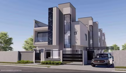 Sobrado com 3 quartos  à venda, 127.73 m2 por R$948000.00  - Capao Raso - Curitiba/PR