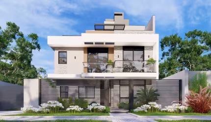 Sobrado com 3 quartos  à venda, 145.58 m2 por R$939000.00  - Hauer - Curitiba/PR