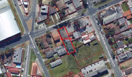 Terreno à venda, 783.75 m2 por R$849000.00  - Boqueirao - Curitiba/PR