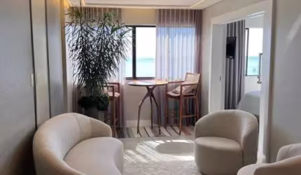 CAMBORIÚ PARK - APARTAMENTO FRENTE MAR MOBILIADO NA BARRA SUL - DUAS SUÍTES EM BALNEÁRIO CAMBORIÚ