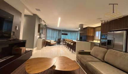 Apartamento com 3 dormitórios para alugar, 137 m² por R$ 16.790,00/mês - Praia Brava - Itajaí/SC