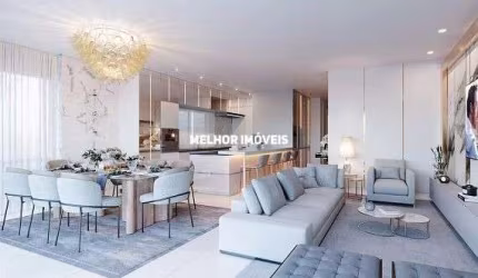 Skyline Tower - Apartamento Quadra Mar com 04 Suítes em Balneário Camboriú/SC