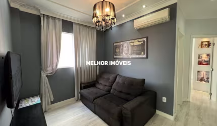 Residencial Soberano - Apartamento mobiliado à Venda com 2 Suítes e 2 vagas de garagem privativa localizado em Meia Praia Itapema