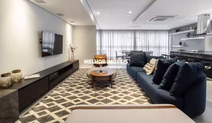 Ocean Breeze Residence - Apartamento á venda mobiliado decorado com 3 suítes e 3 vagas localizado no Centro de Balneário Camboriú