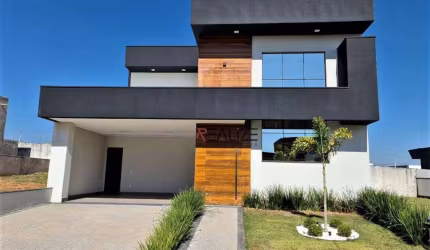 Sobrado com 3 suítes à venda, 330 m² por R$ 2.860.000 - Condomínio Dona Lucilla - Indaiatuba/SP