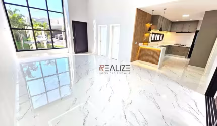 Casa térrea com 4 suítes à venda, 226 m² por R$ 2.490.000 - Condomínio Dona Lucilla - Indaiatuba/SP