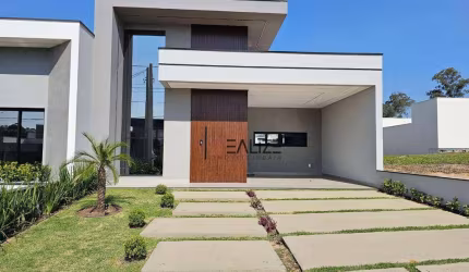 Casa com 3 dormitórios à venda, 136 m² por R$ 1.220.000 - Condomínio Fechado - Indaiatuba/SP
