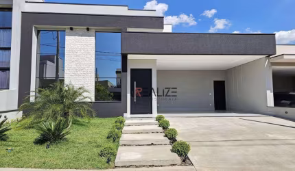 Casa térrea moderna com moveis planejados e 3 suítes à venda, 192 m² por R$ 1.680.000 - Condomínio Residencial Milano - Indaiatuba/SP
