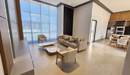 Casa moderna com mobília e 3 suítes à venda, 200 m² por R$ 2.290.000 - Condomínio Com Localização Privilegiada - Indaiatuba/SP