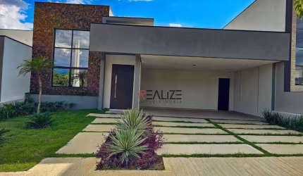 Casa moderna com 3 dormitórios à venda, 205 m² por R$ 1.495.000 - Condomínio Jardim Piemonte - Indaiatuba/SP
