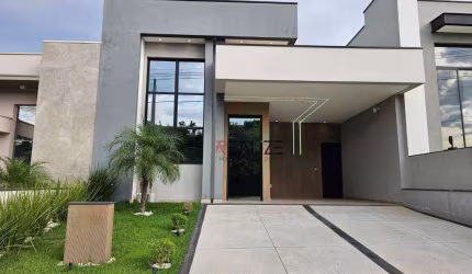 Oportunidade Casa com 3 dormitórios à venda, 136 m² por R$ 995.000 - Condomínio Park Gran Reserve - Indaiatuba/SP