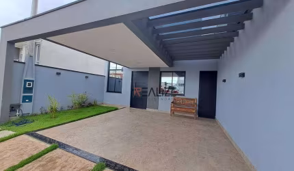 Casa semi nova com 3 dormitórios à venda, 105 m² por R$ 960.000 - Condomínio Park Real - Indaiatuba/SP