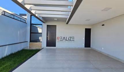 Casa moderna com 3 dormitórios à venda, 110 m² por R$ 925.000 - Condomínio Jardins do Império - Indaiatuba/SP