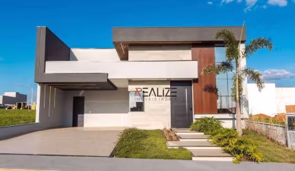 Casa moderna com 3 suítes e escritório à venda, por R$ 2.100.000 - Condomínio Próximo Parque Ecológico de Indaiatuba/SP