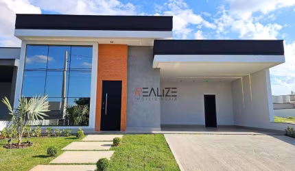 Casa moderna com 3 suítes à venda, 191 m² por R$ 1.590.000 - Condomínio Fechado - Indaiatuba/SP