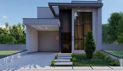 Casa com 3 suítes e piscina à venda, 155 m² por R$ 1.390.000 - Condomínio Jardim Brescia - Indaiatuba/SP
