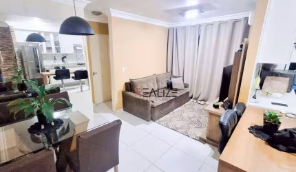 Apartamento com vista livre e 2 dormitórios à venda, 49 m² por R$ 380.000 - Condomínio Villa das Praças - Indaiatuba/SP
