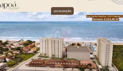 Apartamento 10° andar com 2 quartos a 120 metros do mar - Solarium Beach Club
