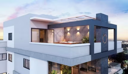 Cobertura duplex Ap 402, com 3 quartos  sendo 1 suíte máster e piscina.