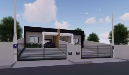 Casa com 3 dormitórios sendo 1 suite, churrasqueira e piscina