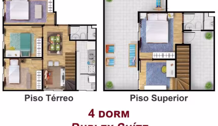 Apartamento Duplex com 3 dormitórios à venda, 82 m² por R$ 359.000,00 - São Miguel Paulista - São Paulo/SP