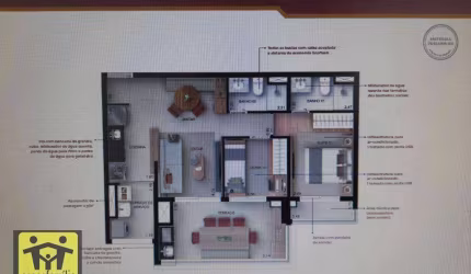 Apartamento em construção com 2 dormitórios à venda, 71 m² por R$ 1.016.000 - Alto do Ipiranga - São Paulo/SP