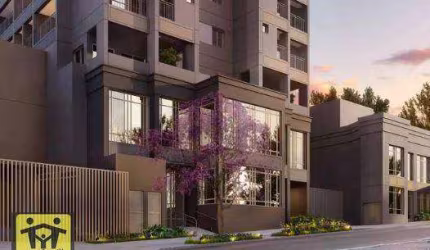 Studio novo com 1 dormitório à venda, 32 m² por R$ 381.412 - Vila Dom Pedro I - São Paulo/SP