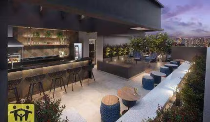 Studio novo  com 2 dormitórios à venda, 37 m² por R$ 373.722 - Vila São José (Ipiranga) - São Paulo/SP