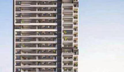 Studio em construção  com 1 dormitório à venda, 34 m² por R$ 373.000 - Vila Gumercindo - São Paulo/SP