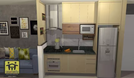 Apartamento com 1 dormitório à venda, 49 m² por R$ 275.000,00 - Vila Moinho Velho - São Paulo/SP