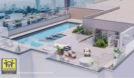 Apartamento com 2 dormitórios à venda, 46 m² por R$ 477.300,00 - Vila Gumercindo - São Paulo/SP
