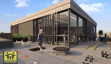 Apartamento em construção com 3 dormitórios à venda, 107 m² por R$ 1.225.611 - Saúde - São Paulo/SP