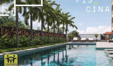Apartamento em construção com 3 dormitórios à venda, 74 m² por R$ 920.878 - Mirandópolis - São Paulo/SP